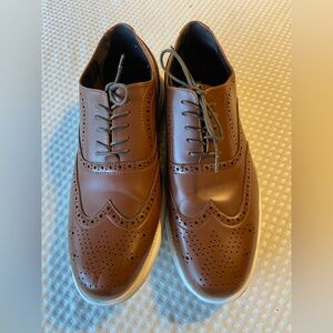Twisted Brown Brogue Men's Shoes
